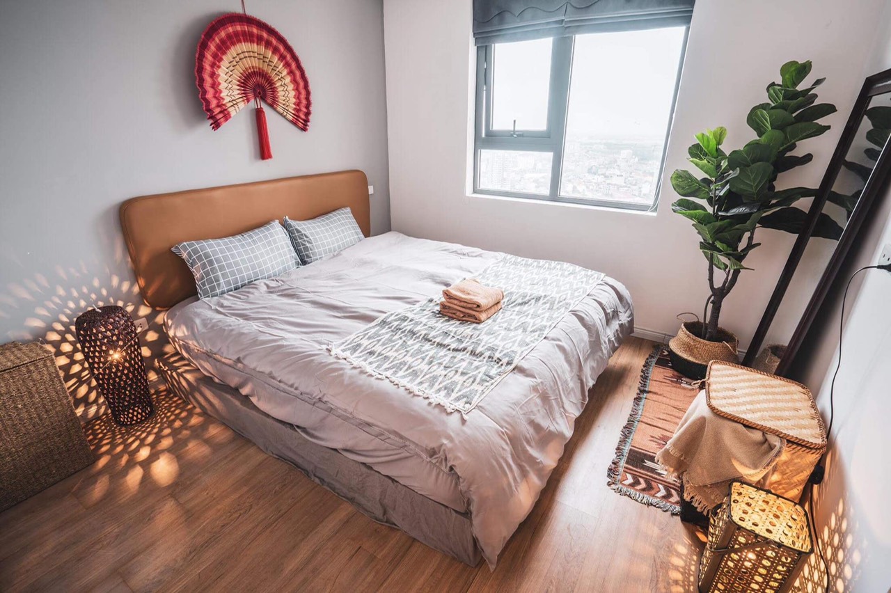 Căn hộ 2 phòng ngủ siêu đẹp cho thuê tại Mipec Riverside Long Biên 4