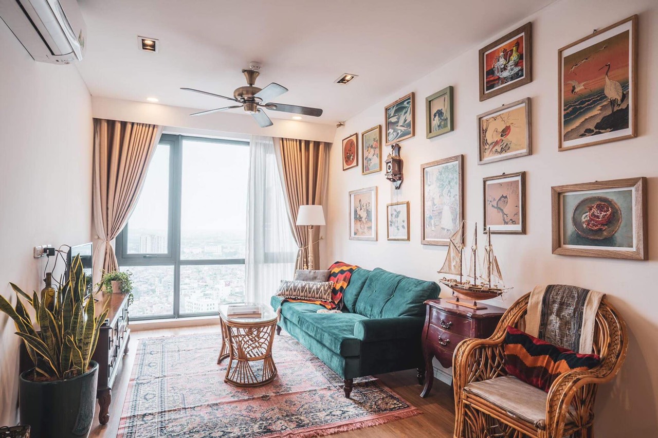 Căn hộ 2 phòng ngủ siêu đẹp cho thuê tại Mipec Riverside Long Biên